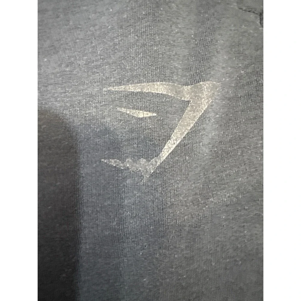 Gymshark Mens Black Tapered Joggers‎ Ankle Zip Sweatpants Small